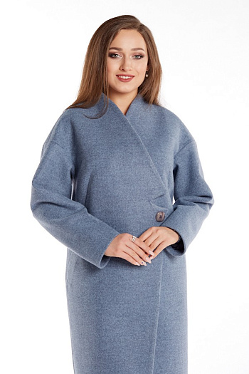 4 Пальто женское демисезонное 20300  (маренго) 