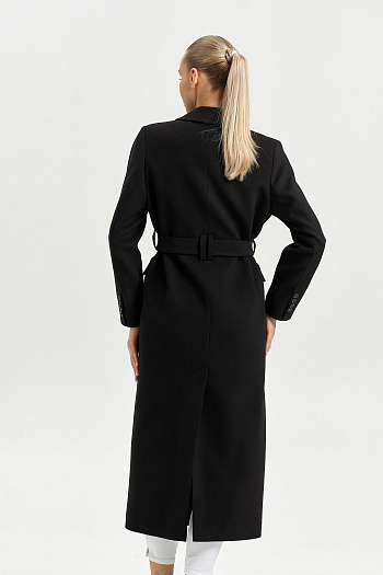 7 Пальто женское демисезонное 26326 (черный)