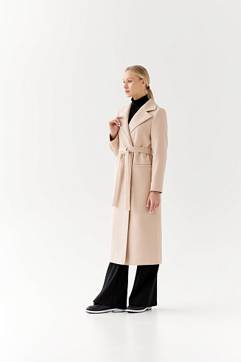 4 Пальто женское демисезонное 24770 (латте)