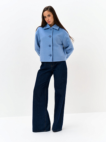 9 Пальто женское демисезонное 28001-04 (голубой)