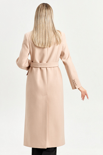 8 Пальто женское демисезонное 26895 (кремовый)