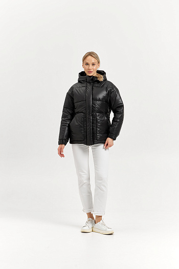 2 Куртка женская зимняя 25404 (черный)