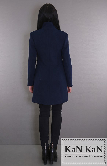 2 Пальто 890-741  (темно-синий) 