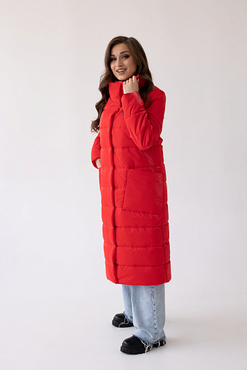 4 Куртка женская демисезонная 23600 (red)