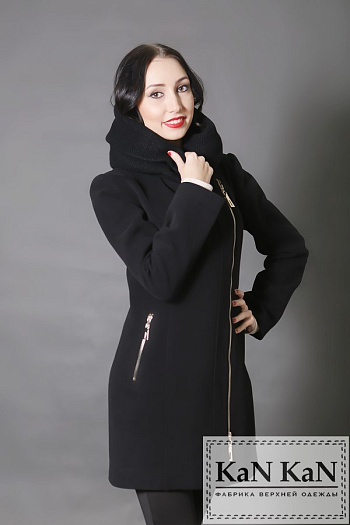 3 Пальто 865-000  (черный) 