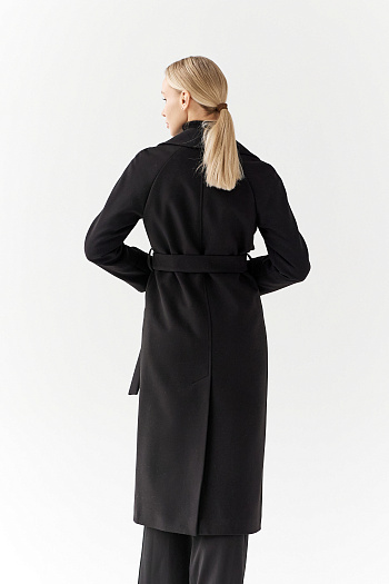 8 Пальто женское демисезонное 22960  (черный) 