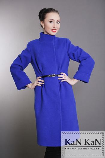 2 Пальто 15102-163  (василек) 