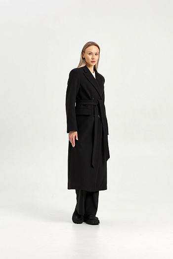 5 Пальто женское демисезонное 26895 (черный)