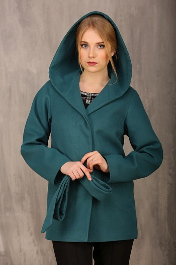 3 Пальто 18530  (малахит) 