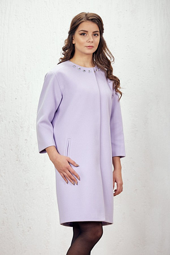 2 Пальто 19120 (сирень/к)