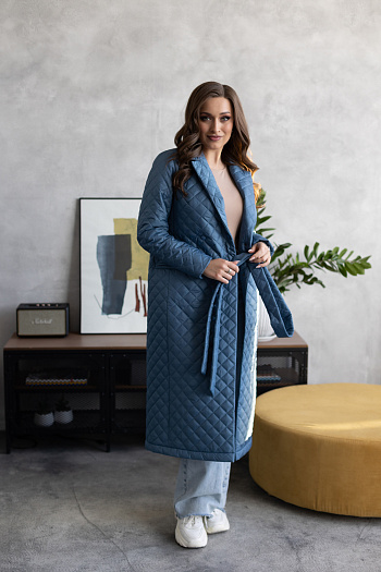 3 Куртка женская демисезонная 24985 (джинс)