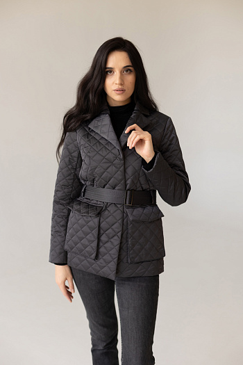 3 Куртка женская демисезонная 24230/б (графит)