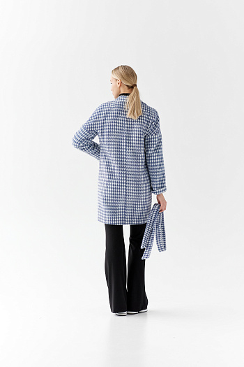 9 Пальто женское демисезонное 25990 (grey blue)