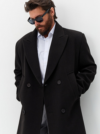 9 Пальто мужское 2703-03 (черный)