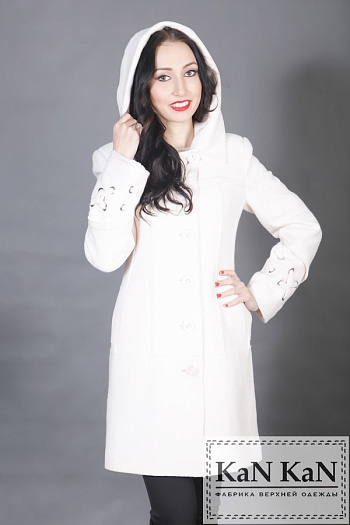 2 Пальто 12-7   (белый) 