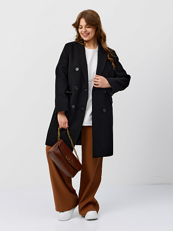 6 Пальто женское демисезонное 26897 (черный)