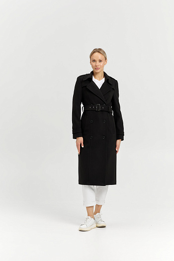 4 Пальто женское демисезонное 25797 (черный)