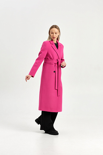 4 Пальто женское демисезонное 26880 (розовый)