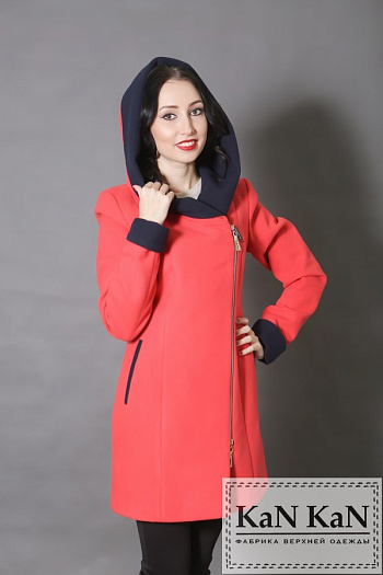 3 Пальто 893-360  (коралл) 