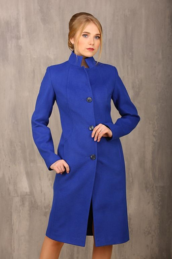 2 Пальто 18507  (василек) 