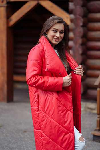 5 Куртка женская демисезонная 22320  (красный) 