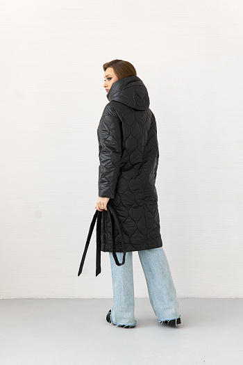 2 Куртка женская демисезонная 24111-00 (черный )