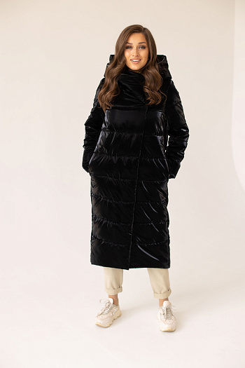 4 Куртка женская зимняя 23620 (black)