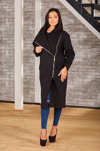 2 Пальто 18800  (черный) 