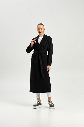 3 Пальто женское демисезонное 26326 (черный)