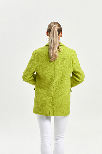 8 Пальто женское демисезонное 27100 лайм