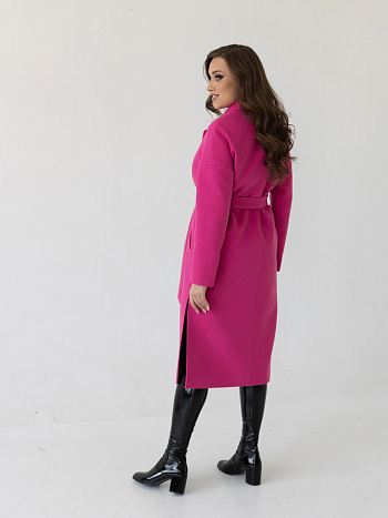 4 Пальто женское демисезонное 21820 (розовый)