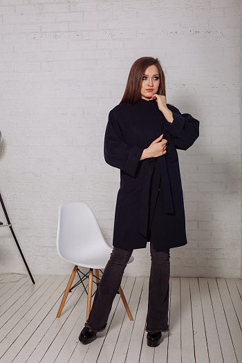 2 Пальто 20110  (синий) 