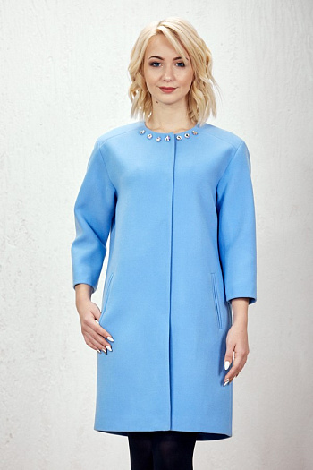 3 Пальто 19120 (голубой/к)
