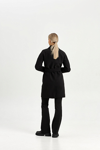 4 Пальто женское демисезонное 22970 (черный)