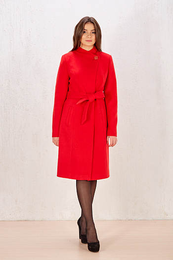 3 Пальто 18188  (красный)