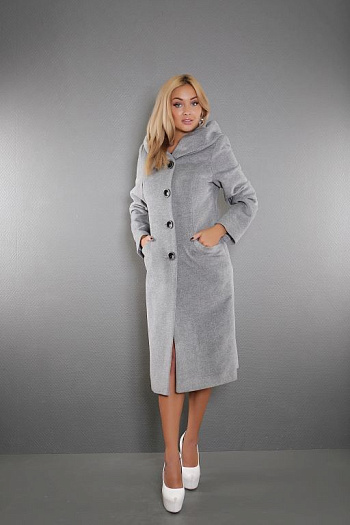 3 Пальто Ульяна  (Серый) 