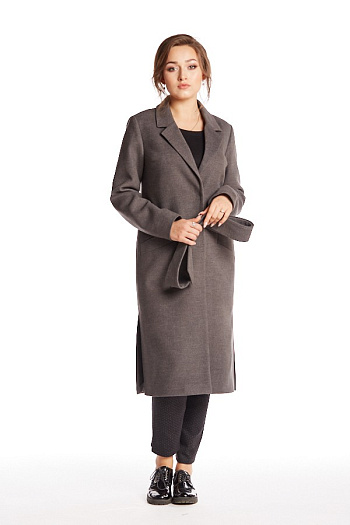 2 Пальто 19950  (серый) 
