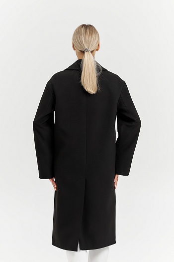 8 Пальто женское демисезонное 24710 (черный)
