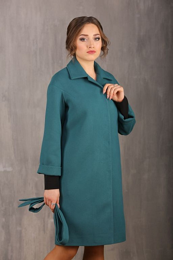 3 Пальто 18570  (малахит) 