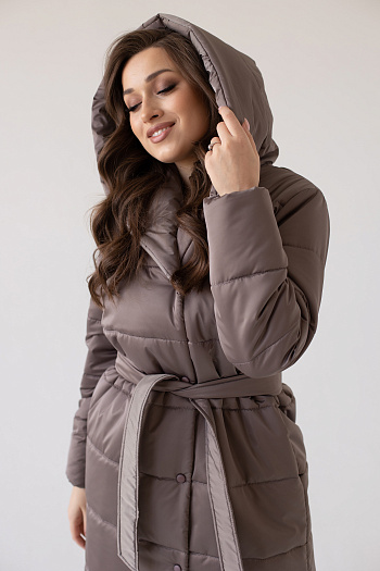 4 Куртка женская демисезонная 22910 (капучино)