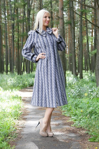 3 Пальто П-ж  (серый) 