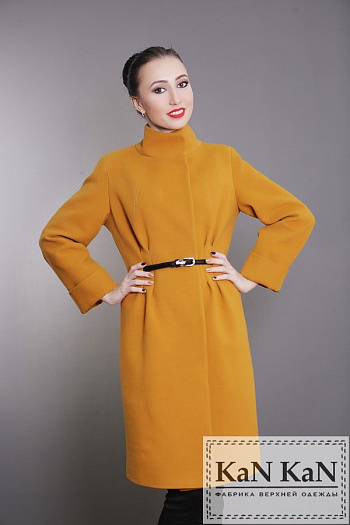 3 Пальто 15102-681  (горчица) 