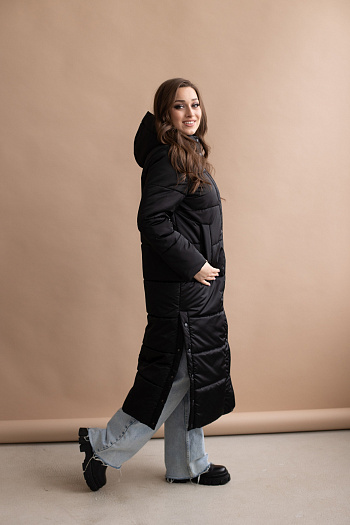 3 Куртка женская демисезонная 22650 (черный 2)