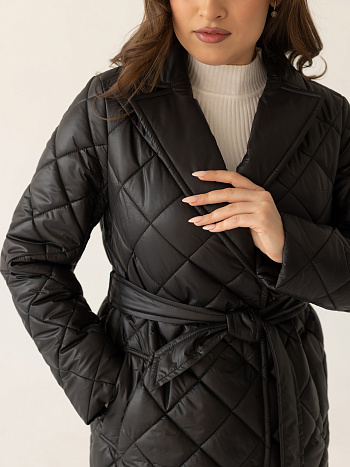 5 Куртка женская демисезонная 24830 (черный)