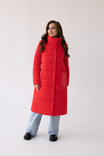 3 Куртка женская демисезонная 23600 (red)