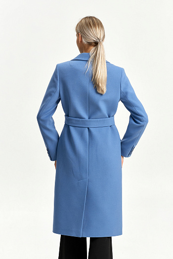 6 Пальто женское демисезонное 25775 (серо-голубой)