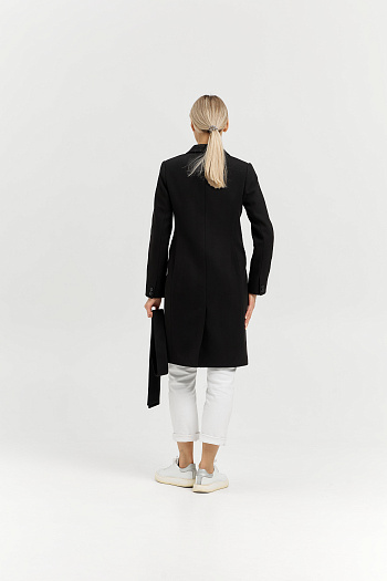 4 Пальто женское демисезонное 27420 (черный)