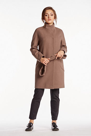 3 Пальто 19101/пояс  (кофе) 