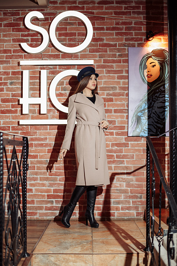 2 Пальто 20960  (латте) 