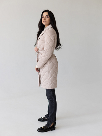 3 Куртка женская демисезонная 24830 (латте)
